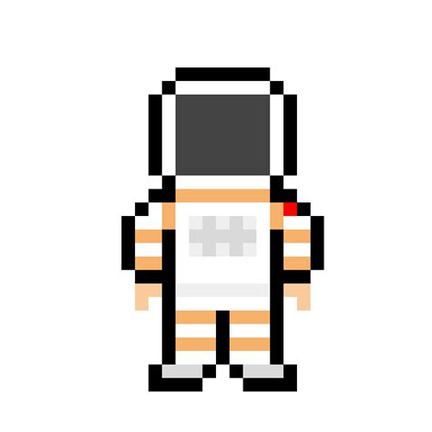 Astronaut Pixel Art