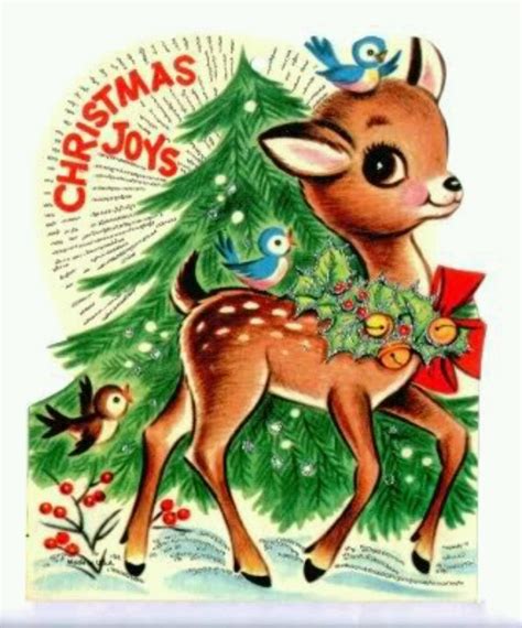 257 Best Santas Magical Reindeer Images On Pinterest Christmas Cards