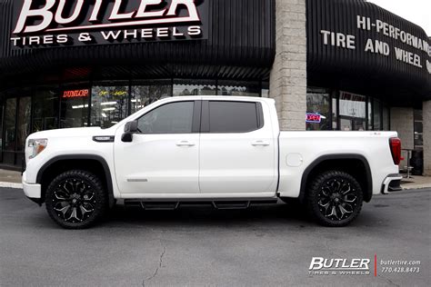 Gmc Sierra With 22in Fuel Assault Wheels Exclusively From Butler Tires