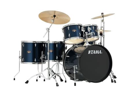 Tama Imperialstar Complete Drum Set 6 Piece 22 Kick Midnight