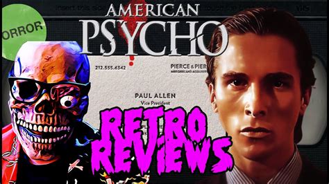american psycho 2000 retro review youtube