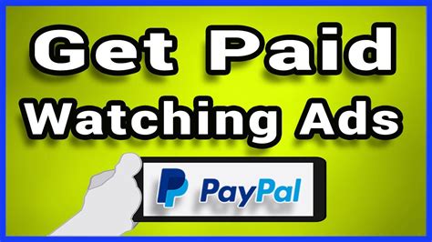 How can i get free paypal money? Get Paid To Watch Ads 💰 Earn Paypal Money Fast And Easy ...