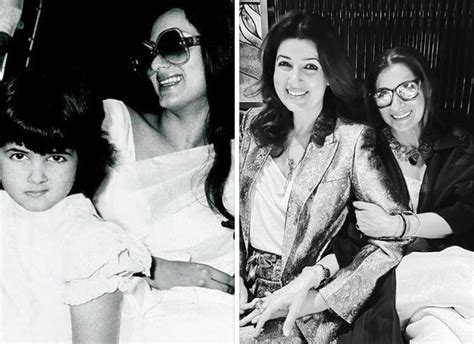 Twinkle Khanna Shares Throwback Pictures With Mother Dimple Kapadia See Post Bollywood News