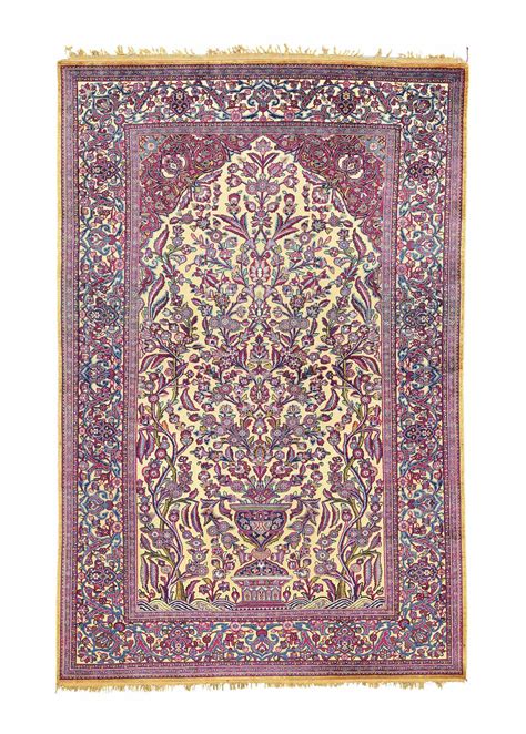 a silk souf kashan prayer rug central persia circa 1900 christie s