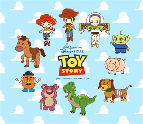 Jenni Illustrations — Toy Story One Of The Cutest Disneypixar