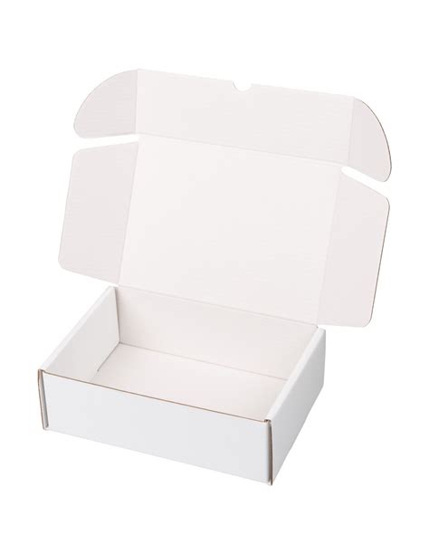 Cajas De Cartón Kraft Blancas Automontables Para Ecommerce Y Envíos