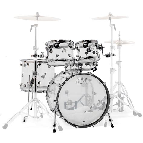 Dw Design Series 5 Piece Shell Pack Acrylic Drum Central