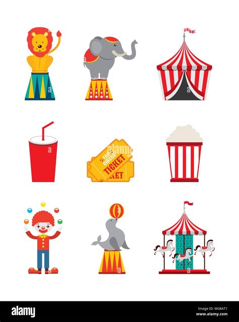 The Circus Design Vector Illustration Eps10 Graphic Stock Vector Image
