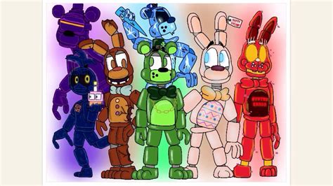 Drawing The Fnaf Ar Special Delivery Skins Plz Look At My Flipaclip