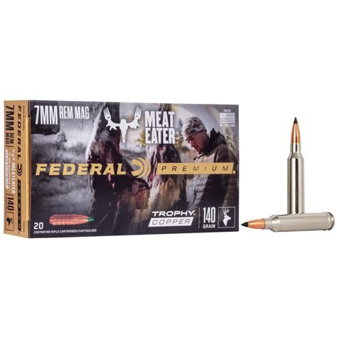 Balle De Chasse Federal Trophy Copper Vital Shok 85gr Calibre 243 Win