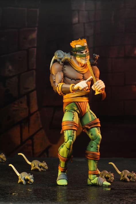 Neca Teenage Mutant Ninja Turtles Rat King And Vernon Promotional