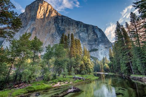 El Capitan Rises Above The Merced River In Yosemite National Etsy