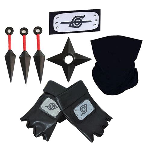 Buy Heitign Naruto Headband Setanime Kunai Knives Headband Prop Set