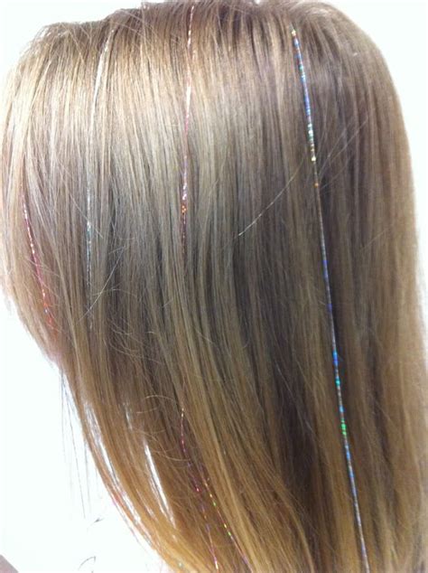 4812 Packs Hair Tinsel Extensions Glitter Colored Extension 7200