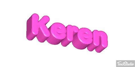 Keren Name Animated  Logo Designs