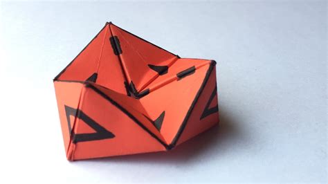 Diy Action Toy How To Make Origami 3d Hexaflexagon Infinite Flipper