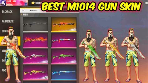 Free Fire New Incubator 0 Diamond M1014 All Gun Skin In My Id Best Incubator M1014 Gun Skin