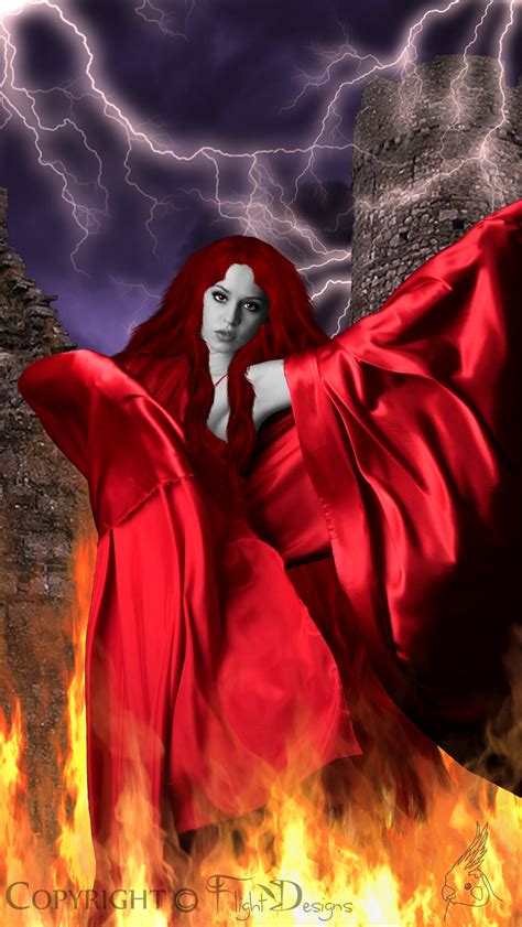 The Red Witch By Flightdesigns On Deviantart