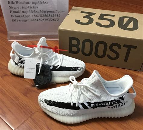 Off White X Yeezy Boost 350 White Black Yeezy Yeezy Boost Yeezy Shoes