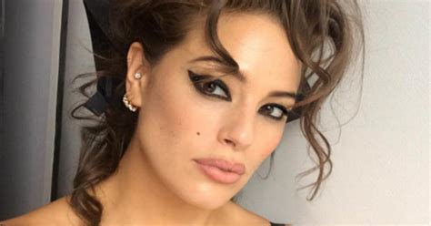 Ashley Graham Strips To Tiniest Lingerie For Titillation Saga Daily Star