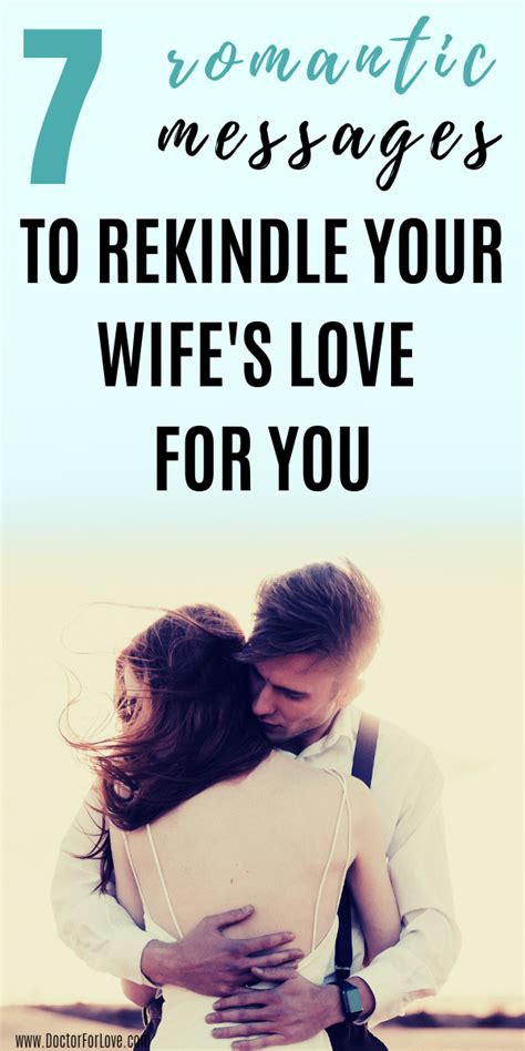 Here we have shared some romantic love. 7 Romantic Messages For Wife | Romantic messages for wife ...