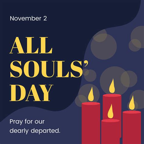 Free All Souls Day Banner Template Download In Illustrator