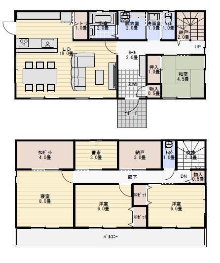 彼女の聞き取り力には周りの人が一目置いている（かのじょのききとりちからにはまわりのひとがいちもくおいている）－ окружающие ее люди признают, что на слух она великолепно воспринимает. パントリー収納のあるベッドルームが南向きの間取り図 ...