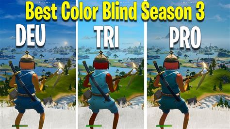 The Best Color Blind Mode Settings In Fortnite Chapter 2 Season 3