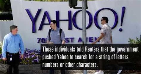 Yahoo Helped The Us Government Spy On Emails Report Says Los