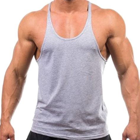 Buy Hot New 2017 Men Tank Top Cotton Soft Fitness Vest