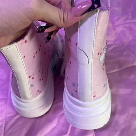 Cinnamoroll Cherry X Hot Topic Boot🩵 Sold Out Depop