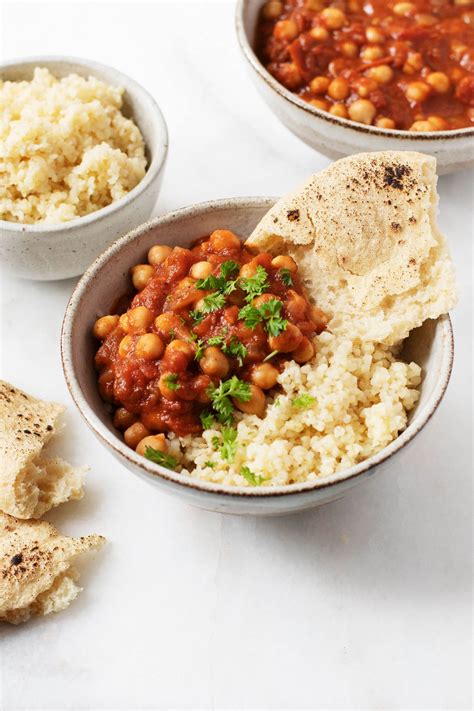 Moroccan Inspired Chickpea Tomato Stew The Full Helping