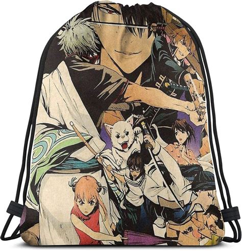 Y Z Gintama Drawstring Bags Gym Bag Sports Backpack Sackpack Amazon