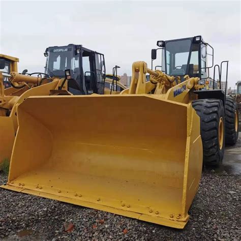 Ton Used Japanese Loaders Komatsu Wheel Loader Wa Wa