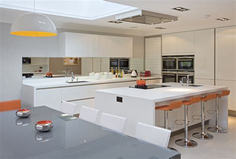 White Modern Luxury Kitchen Luxury Kitchens White Modern Kitchen
