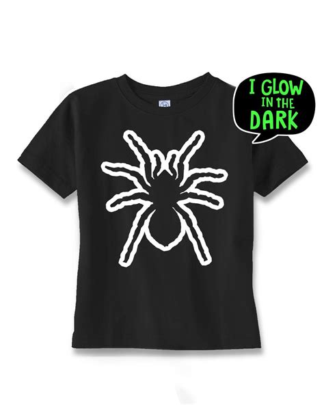 Spider T Shirt Glow In The Dark T Shirt Baby Boy Clothes Baby Girl