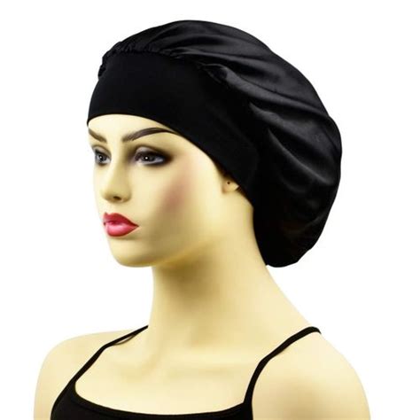 Fashion Satin Smooth Satin Hair Bonnetsleeping Hair Capsilk Hair Cap