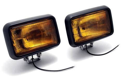 Get the best deals on motorcycle fog light assemblies. 591-2 4" x 6" Rectangular Amber Foglights (Pair)