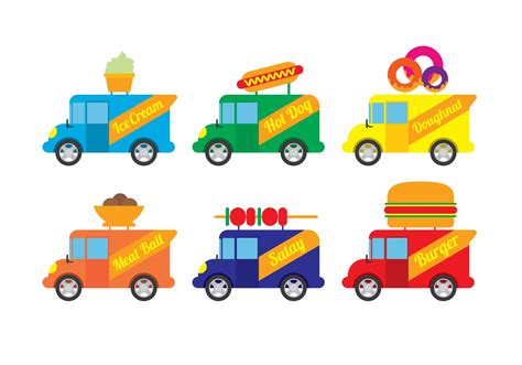 Download 18,000+ royalty free food truck vector images. Food Truck Vector 98048 - Download Free Vectors, Clipart Graphics & Vector Art