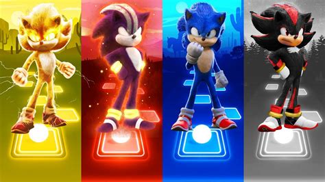 Super Sonic 🔴 Darkspine Sonic 🔴 Sonic 🔴 Shadow Dance Monkey X Bad