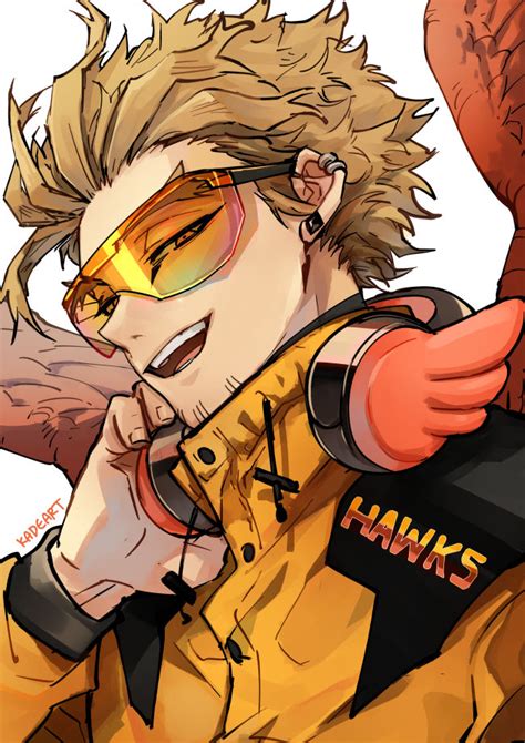 Hot Anime Hawks Bnha Fanart 18 Hawk Fanart Ideas Hawk Hero Daddy Hero
