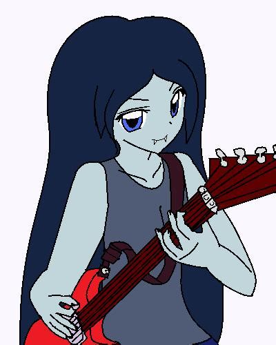 Marceline Played The Guitar By Magic Kristina Kw On Deviantart