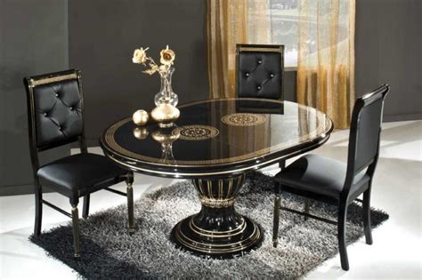20 refined gothic kitchen and dining room designs goticheskij dom. Get Simple Look With Black Dining Room Sets - HomesFeed