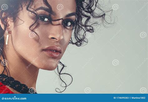 Beautiful Mulatto Girl And Accessories Stock Image Image Of Beauty Colour 174699283