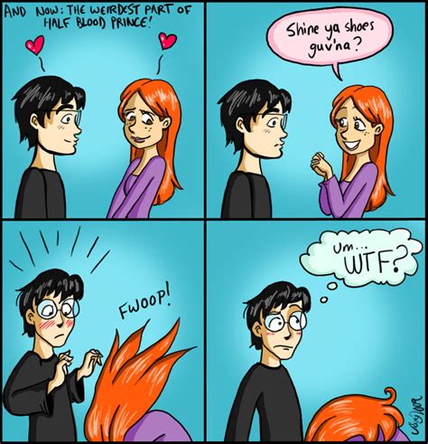 that harry and ginny thing by shmivv on deviantart