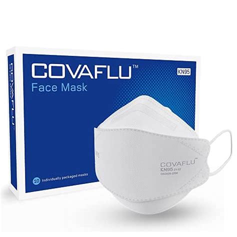 Covaflu Kn95 Face Mask Pack Of 10 Masks Cup Shaped Kn95 5 Layers