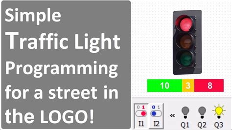 Simple Traffic Light Programming For A Street In The Logo YouTube