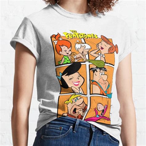 Flintstones T Shirts Redbubble