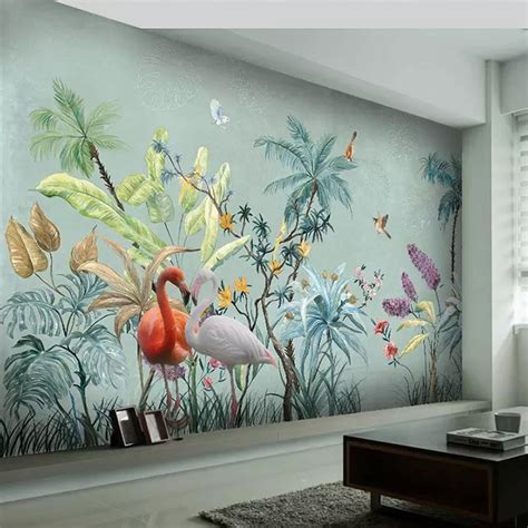 Custom Any Size Mural Wallpaper 3d Forest Tree House Hand Painted Art