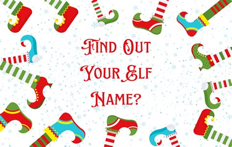 Whats Your Elf Name Elf Name Generator 2024